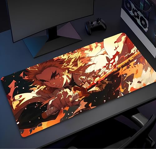 Image of Anime fearturing Large Gaming Mouse Pad, Extended Desktop Mat, 58 x 28 cm. (DS 1)
