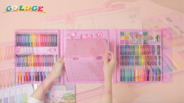 Disney Valigetta Colori per Bambini Set per Disegnare e Dipingere con