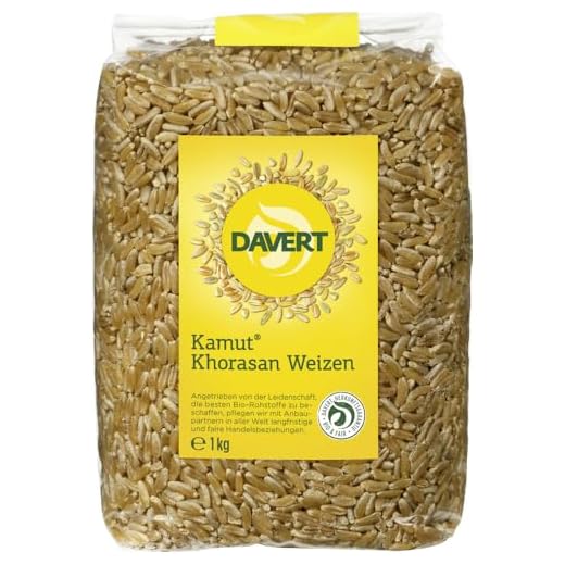 Davert Kamut, 2 stuks (2 x 1 kg) - Bio
