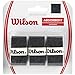 Wilson Unisex Griffband Advantage Overgrip, schwarz, 3 Stück, WRZ4033BK