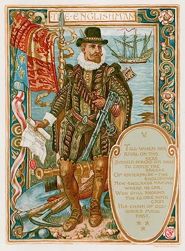 Impression d'art Walter Crane 60x90cm | Affiche murale haute définition style ancien