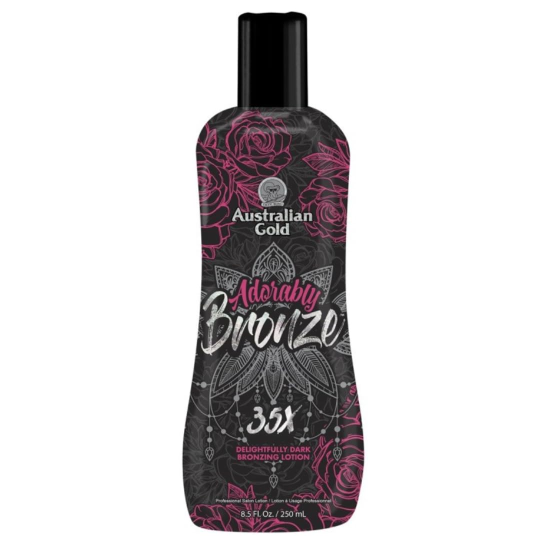 Adorably Bronze 35X Delightfully Dark DHA and Natural Bronzers 8.5oz