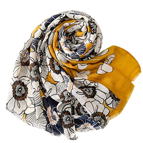 Image of FAIRYGATE Scarves and Scarves Celebrity Style Colourful Long Scarf Scarf Fashionable Neckerchief Women's Gifts for Her for Spring Summer Autumn Winter