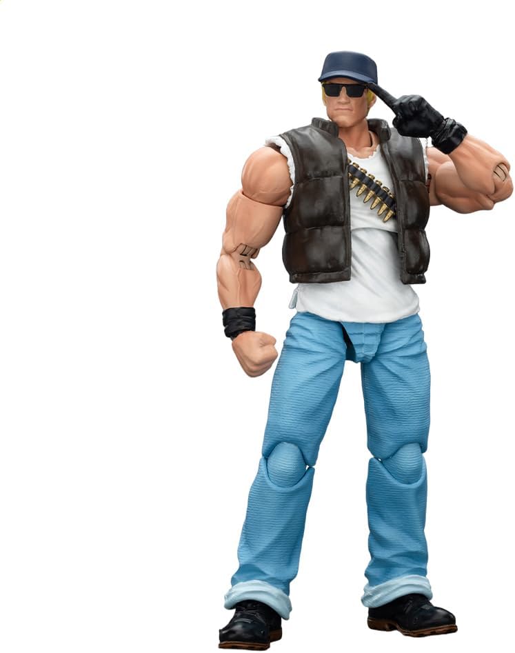 JOYTOY SNK 1/18 Action Figure KOF'98UM Ikari Warriors Team 3PCS Collection Model Birthday Gift