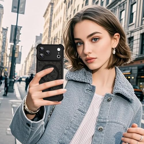 Coque fleur iPhone 17 Pro pour femme protégeant l'écran - 7