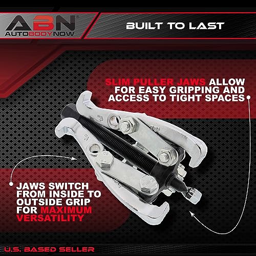 Abn 4In 3-Jaw Gear Puller – Gear Removal Tool For Slide Gears, Pulley, And Flywheel #TOP2