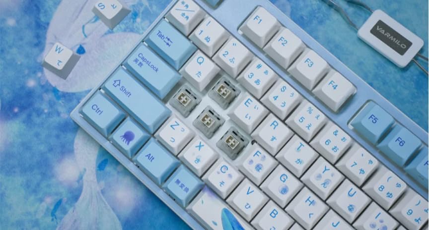Amazon | Varmilo(アミロ) Sea Melody 海の音色 92キー 日本語配列