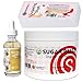 Sugaring Paste for Legs Bondage technique + kit of 100 Sugaring Nylon Strips & Healing Oil