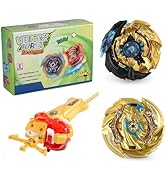 Netoke Toupie avec Lanceur kit, 4D Metal Fusion Burst Arene, Adapté