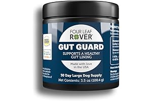 Four Leaf Rover: Gut Guard - Dog Probiotics, Prebiotics and Organic Herbs...
