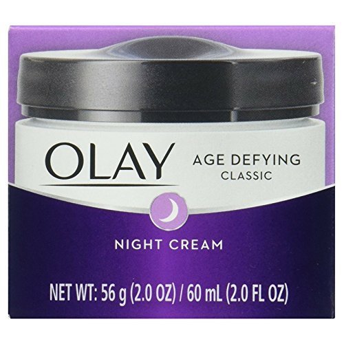 OLAY Age Defying Classic Night Cream 2.0 oz (Packs of 4)