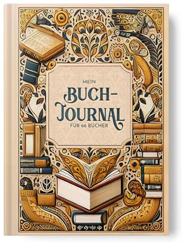 Sophies Kartenwelt Book Journal - Dein Lesetagebuch: Für 66 Bücher & viel Platz - Das Buchjournal für Buchliebhaber oder als Buch Club Journal