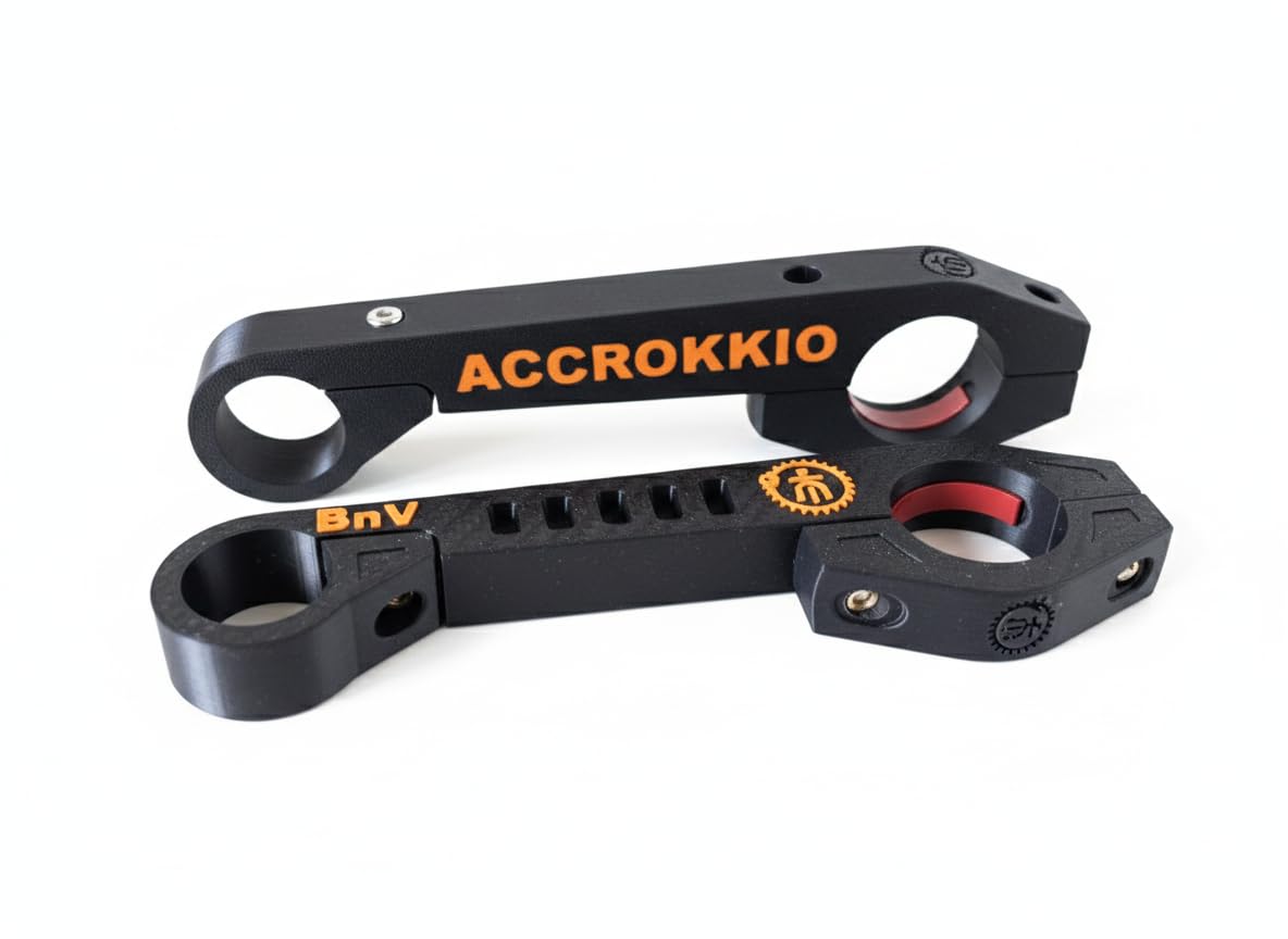 ACCROKKIO Estensione Manubrio per Bicicletta | Per Viaggiare