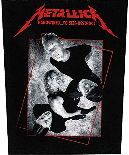 Metallica Hardwired Concrete Battle Jacket Back Patch