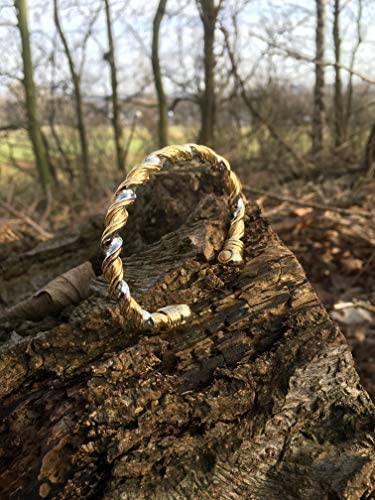 Helena Pulsera de cobre rosa con imanes para aliviar el dolor, ayuda a la artritis, reumatismo, túnel carpiano, migraña, alivio natural del dolor, pulsera magnética de salud para mujer, se envía en