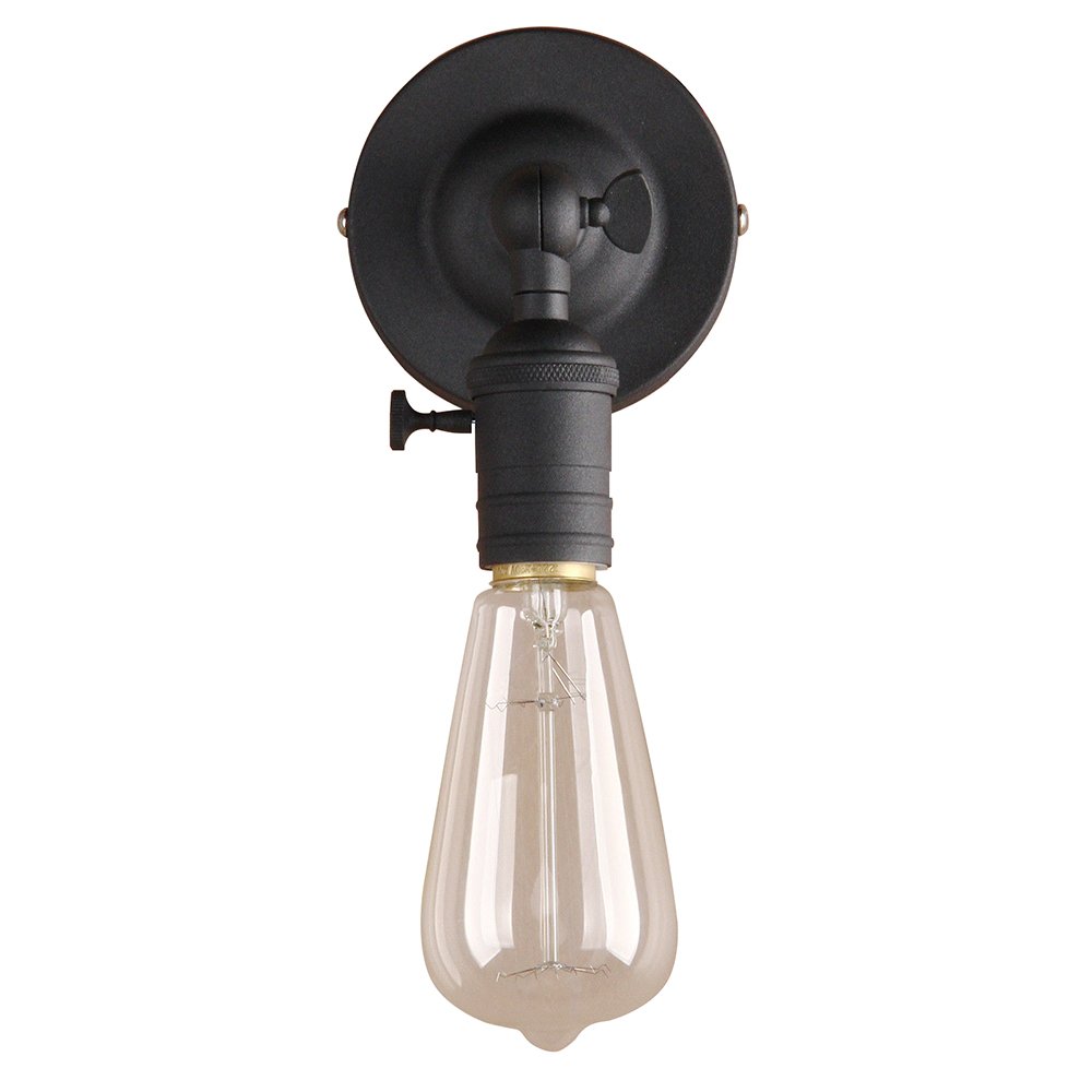 Phansthy Industrial Wall Light with Switch Adjustable Arm Vintage Loft