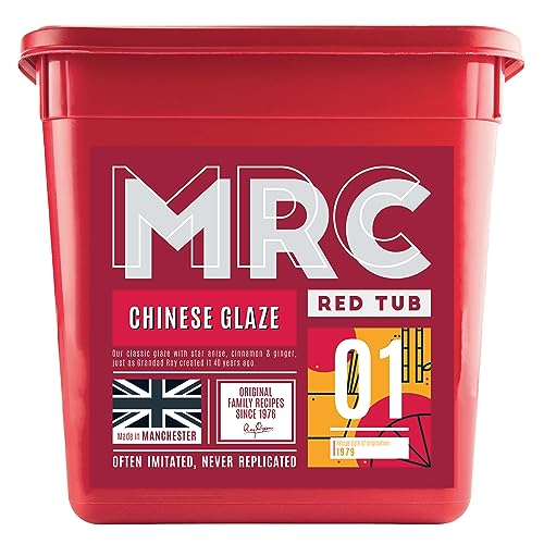 MRC Chinese Glaze 2.5kg – Chinese Seasoning for Meat & Vegetables – Ideal Chinese Marinade for BBQs – Star Anise, Ginger & Cinnamon Spices (Packing May Vary)