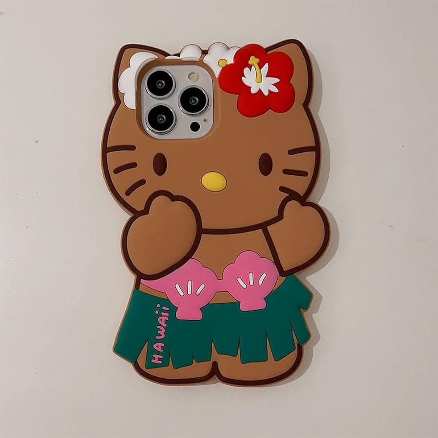 Amazon.co.jp: キティちゃん スマホケース ハローキティ ハワイ風