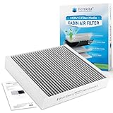 Femota MERV 13 Cabin Air Filter with Activated Carbon, CF10775 for Buick Cascada,Encore,Regal, Cadillac ELR,SRX, Chevrolet Cruze,Sonic,Spark,Trax,Volt