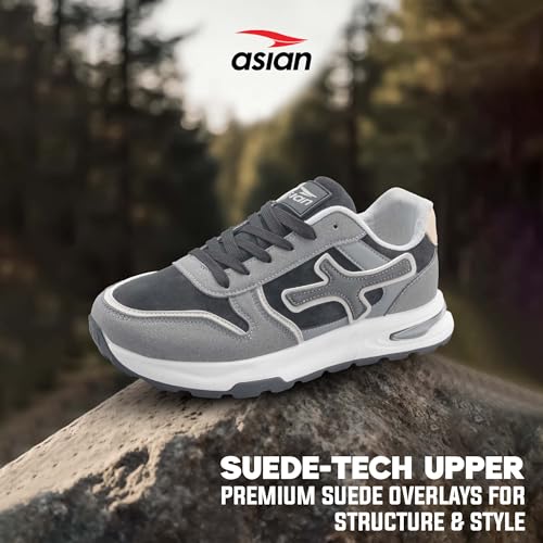 Image of ASIAN Python-02 Men's Stylish Low-Top Sneaker | Memory Foam Sneakers with Cushioning | Casual Street Sneaker