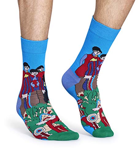Happy Socks The Beatles Pepperland Chaussettes en coton – 1 paire – Hommes et Femmes - Les Beatles, Paul McCartney, John Lennon, RIngo Starr, George Harrison Happy Socks The Beatles Pepperland Chaussettes en coton - 1 paire - Hommes et Femmes – Image 3