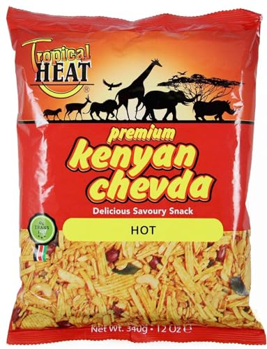 Tropical heat Kenyan chevda - hot - 340g