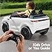 Best Choice Products Kids 24V 2-Seater Licensed Range Rover Sport Electric Ride On Car Truck w/ 132lb Weight Capacity, Parental Remote Control - White
