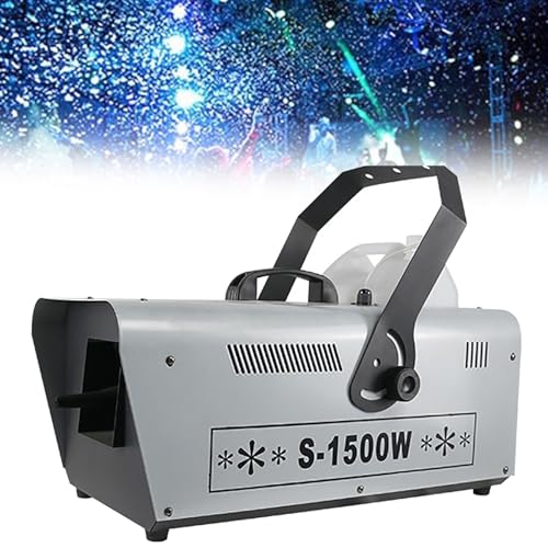 Machine à neige 1500W pour décors de Noël et fêtes