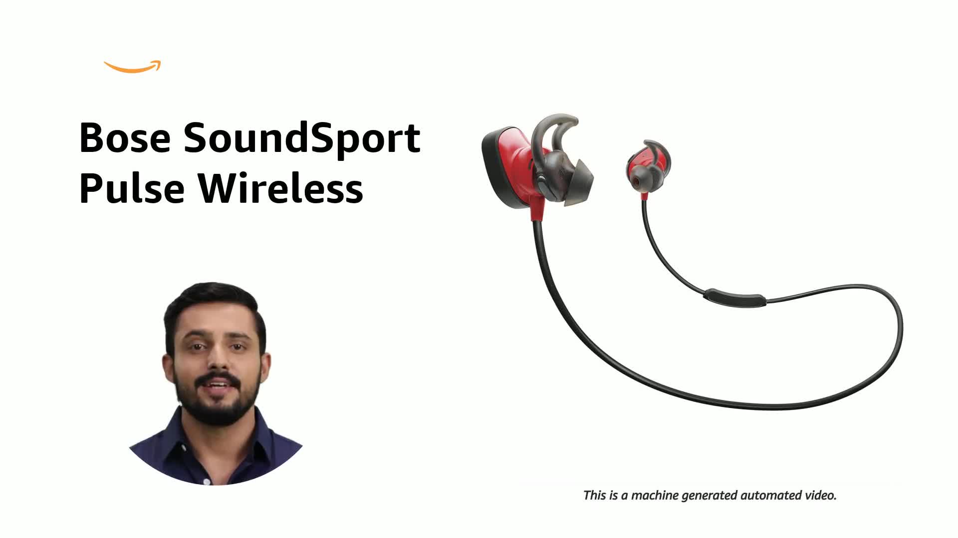 BOSE SOUNDSPORT PULSE ワイヤレスイヤホン ブラック/レッド SoundSport® Pulse wireless headphones