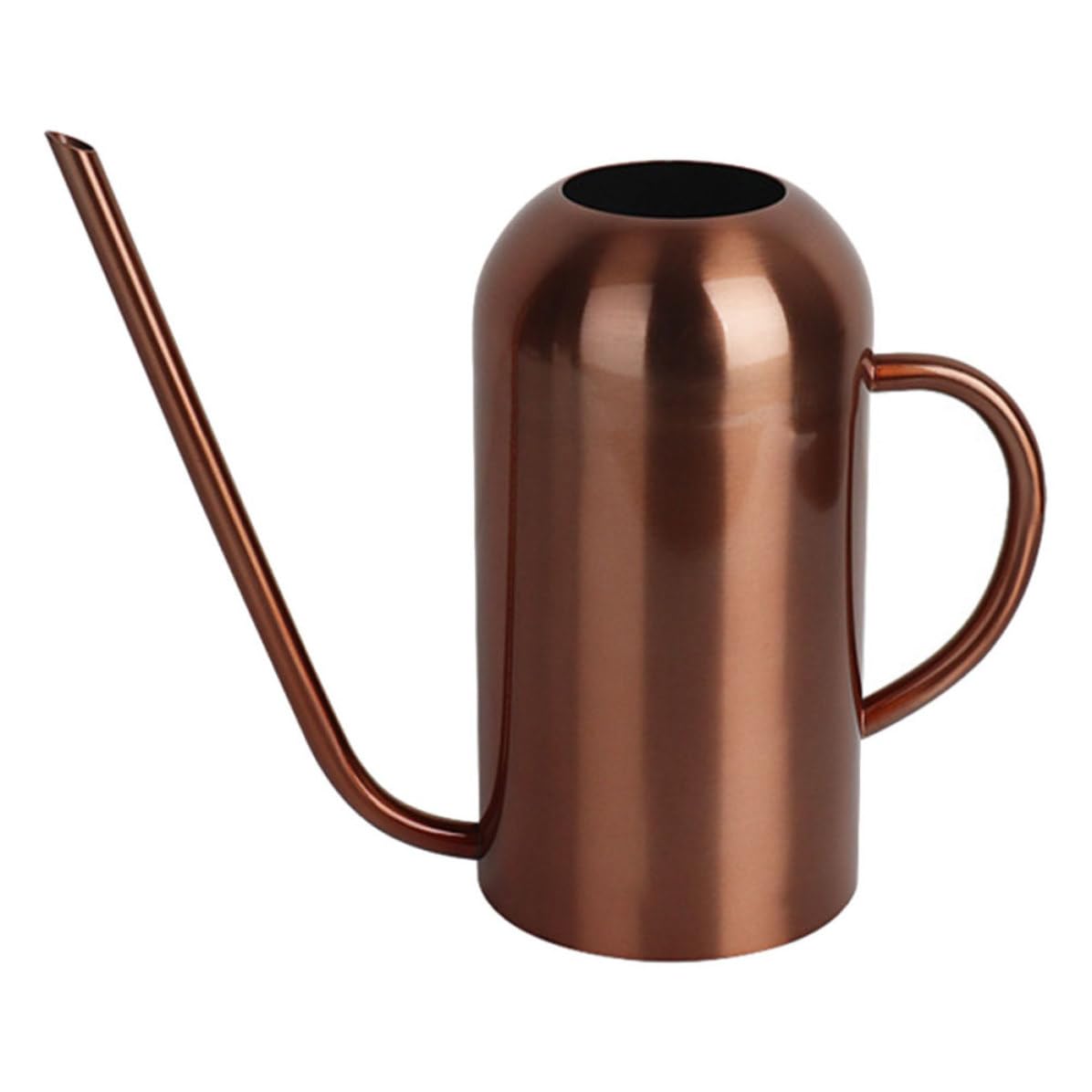 Regadera Vintage de Acero Inoxidable de 1.5l Mango Ergonómico y Diseño Resistente para Riego de Jardín y Flores