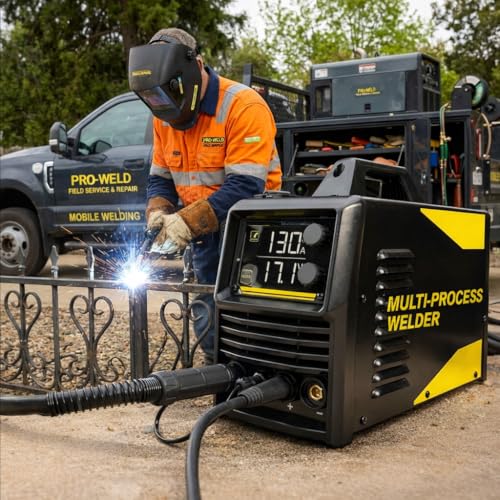 135 Amp 3-in-1 Multiprocess Welder