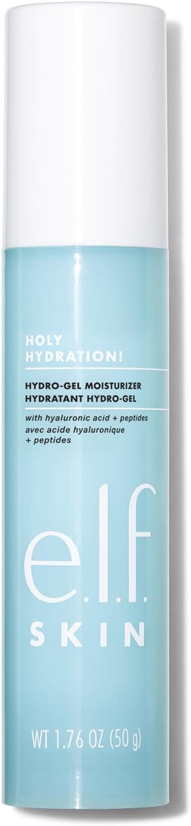 e.l.f. SKIN Holy Hydration! Hydro-Gel Moisturiser, Lightweight Face Moisturiser For Promoting A Bouncy & Plump Complexion