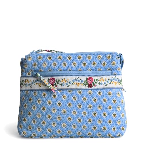 Image of Vera Bradley Women's Premium Cotton Original Zip Hipster Crossbody Bag