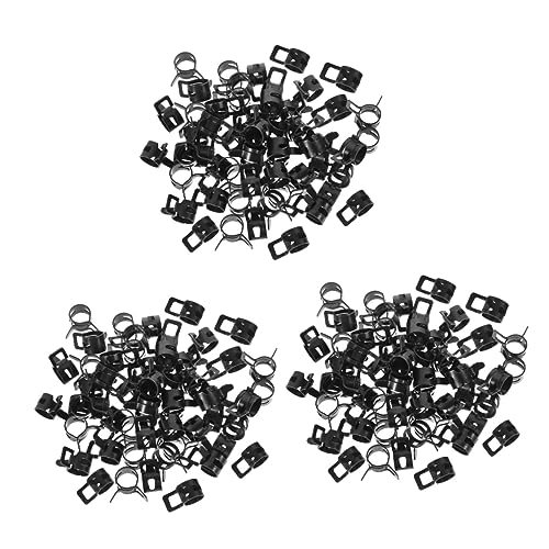 Mipcase 3sets Versatile Hose Clips Spring Clamp for Air/water/Uniform Clamping Force for Hoses 50pcs*3