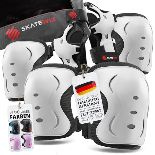 SKATEWIZ Schoner Inliner Kinder Knieschoner Kinder - Knieschützer -...
