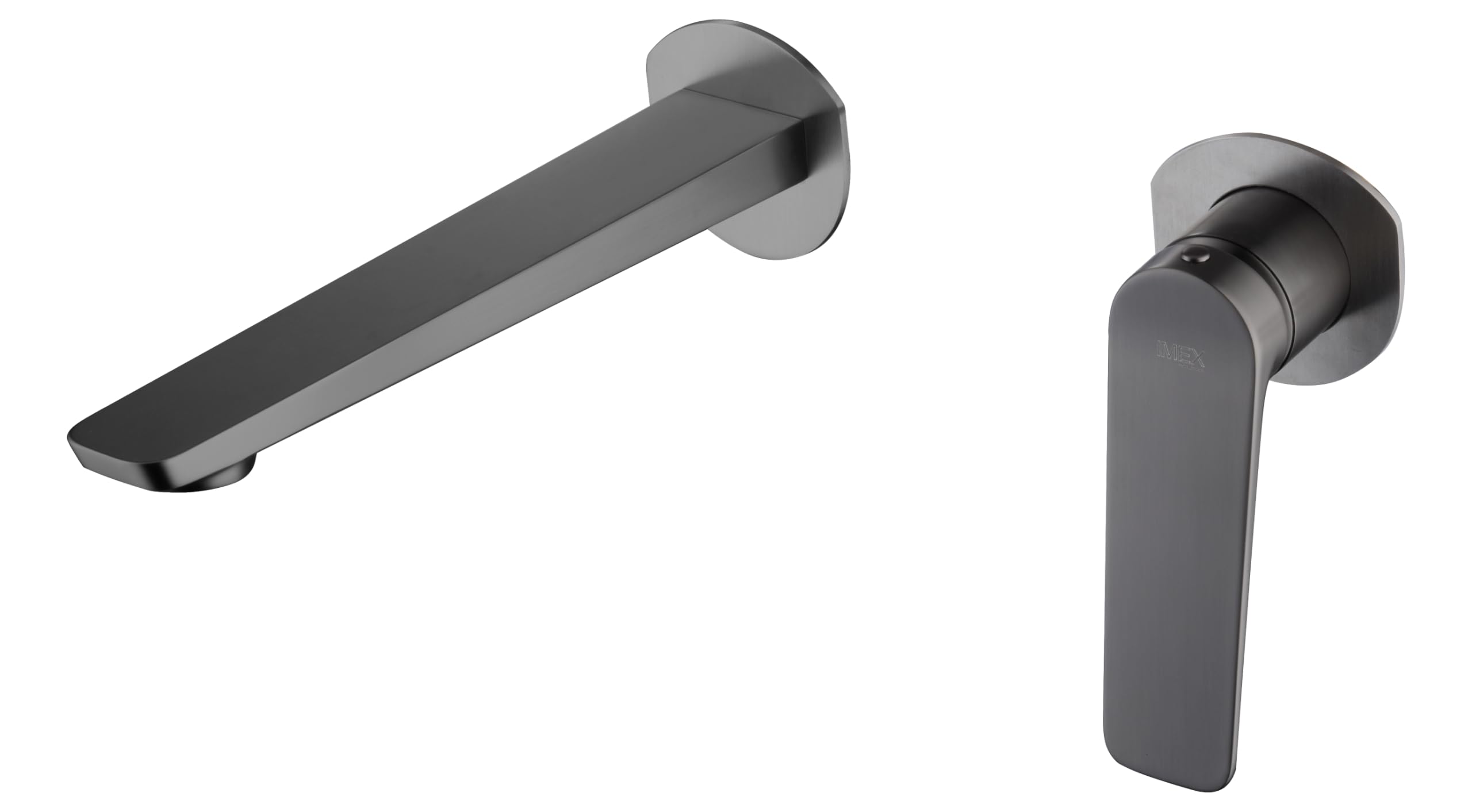 IMEX GLN047/BGM NÁPOLES Monomando Empotrado Lavabo Black Gun Metal