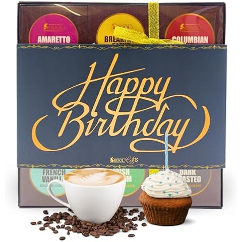 Happy Birthday Gourmet Coffee Gift Set Cover