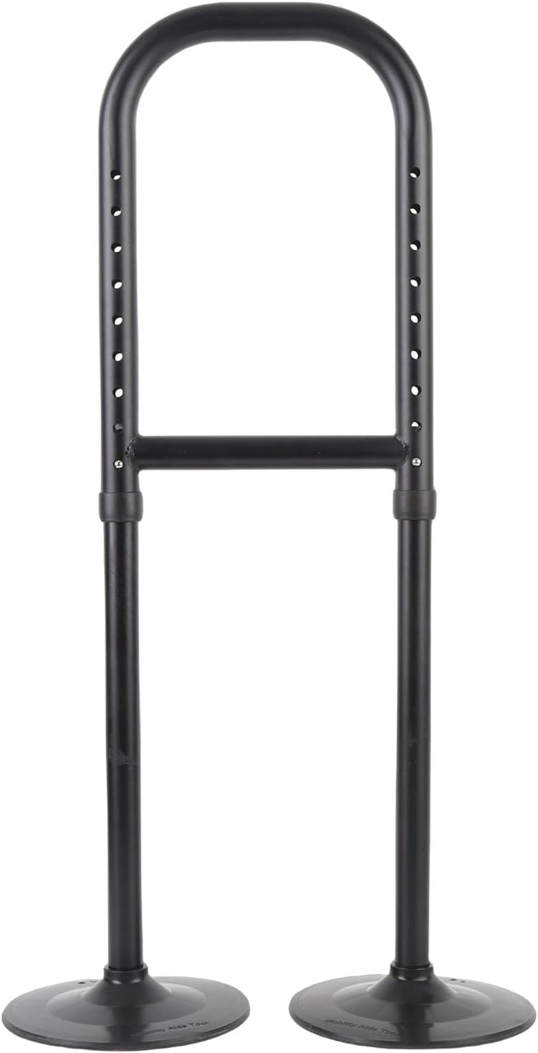 Stand Assist Aid for Elderly, 8 Level Height Adjustable Standing Assist Devices, 800lb Capacity Standing Aids for Seniors, Portable Mobility Aids for Elderly Seniors Indoor/Outdoor Use