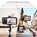 SUNPIN Vlog Selfie Monitor Screen, Wireless 4K/1080p Back Camera Monitor for iPhone & Android, Built-in Speaker for YouTube TikTok Live Streaming (Gray)