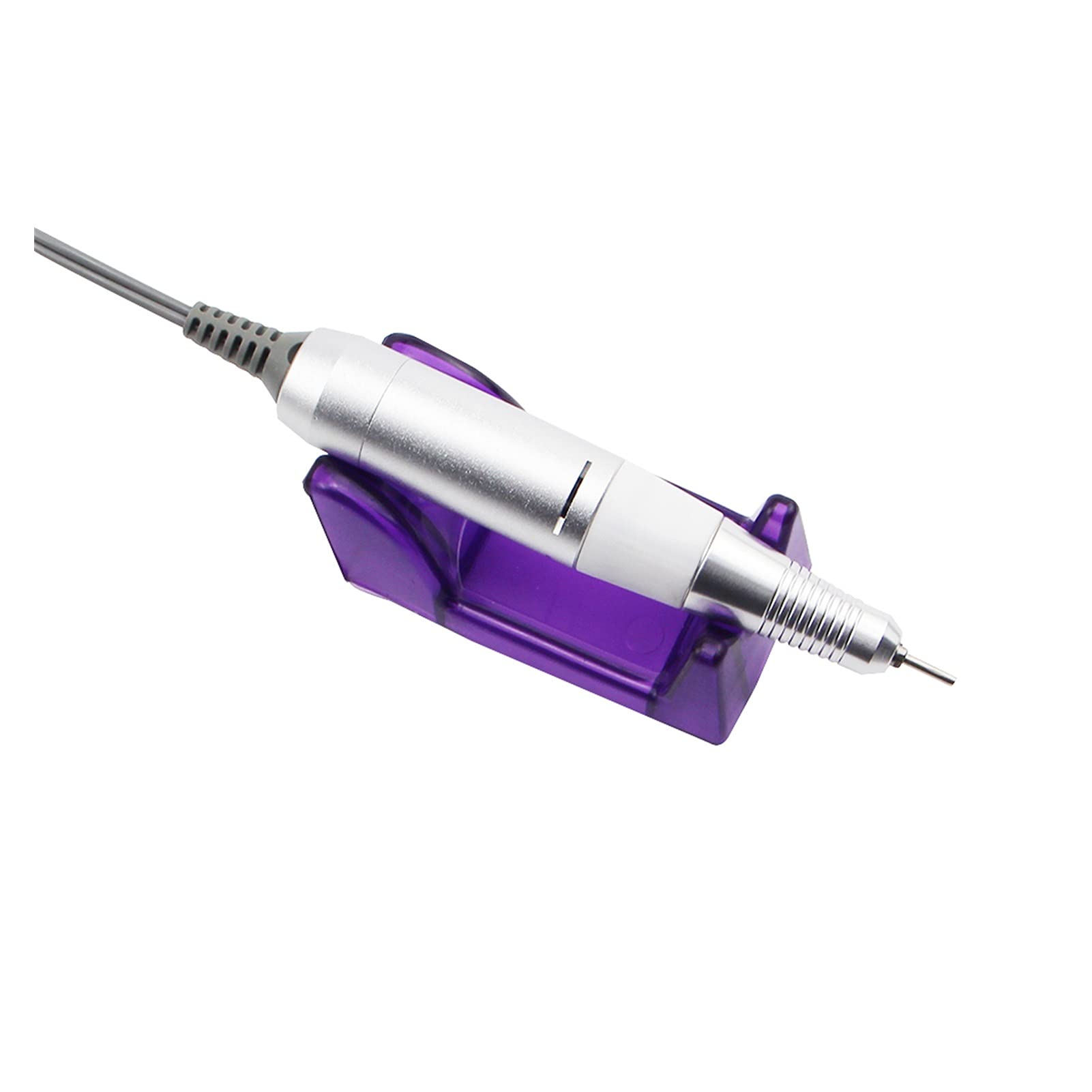 Máquina perforadora de uñas Máquina perforadora de uñas 25000 RPM Pro Máquina de manicura Aparato para manicura Kit de pedicura Taladro eléctrico para uñas con cortador Puerto para herramientas de uñ