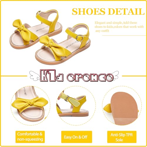 Image of Kiderence Toddler Girls Sandals Little Girls Kids Shoes Girls Sandals Toddler