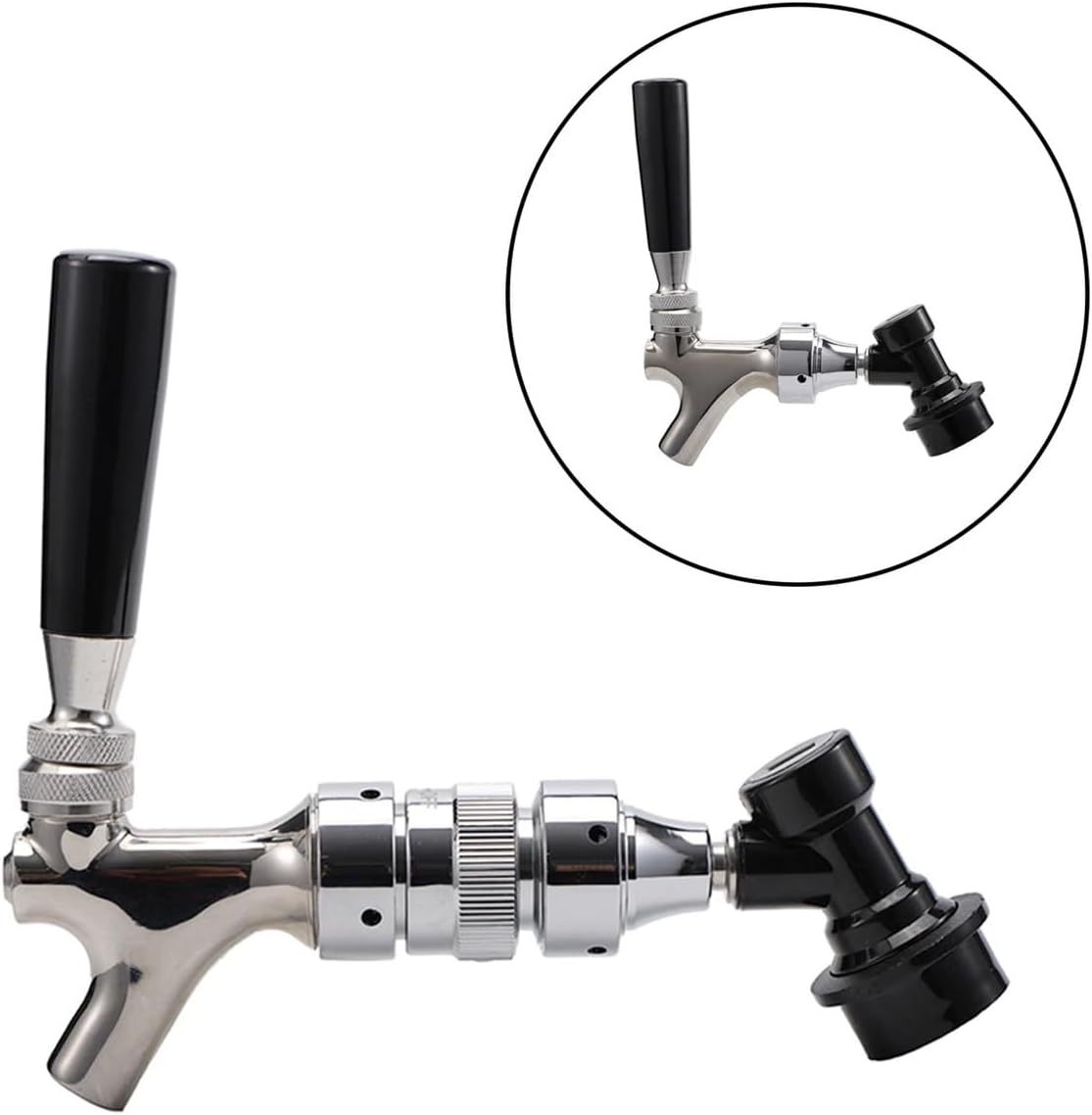 Flow Control Shank Adapter Draft Beer Dispensing Equipment Homebrew Beer Craft Beer Faucet joyful