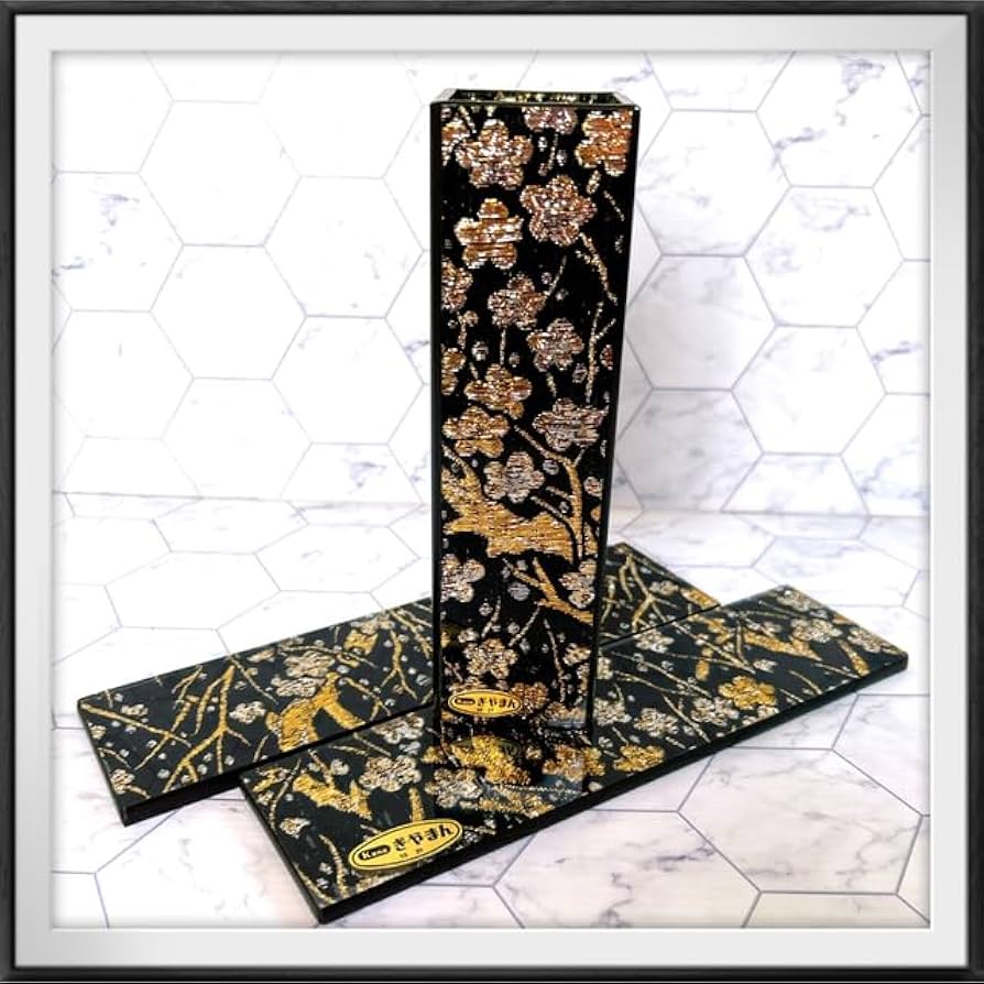 ぎやまん ISAMU kANO 金銀花模様 ガラスプレート29cm ぎやまん ISAMU kANO 金銀花模様 ガラスプレート29cm 株式会社か