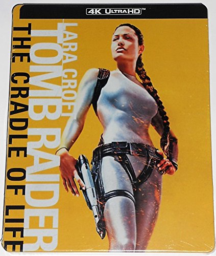Tomb Raider: The Cradle of Life 4k Ultra HD and Steelbook -No Digital