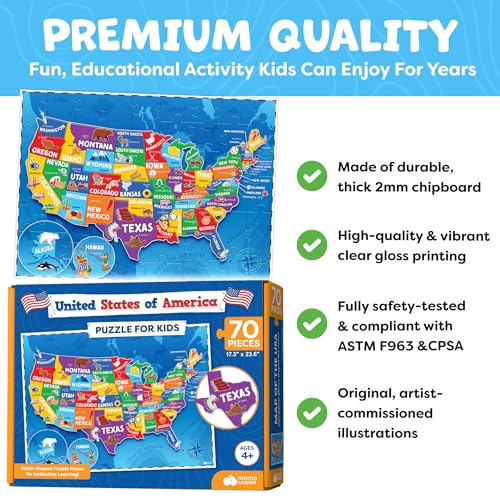 Puzzle Temático Estados Unidos 3-8 años miniatura 2