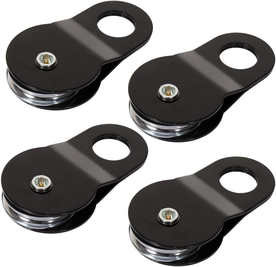 OCPTY Heavy Duty 4X Heavy Duty Pulley Winch Snatch Block - 10 Ton 22,000 lb for 07-20 Jeep