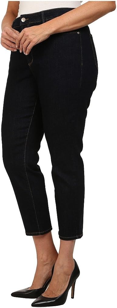 NYDJ Womens Plus Size Ira Relaxed Ankle 