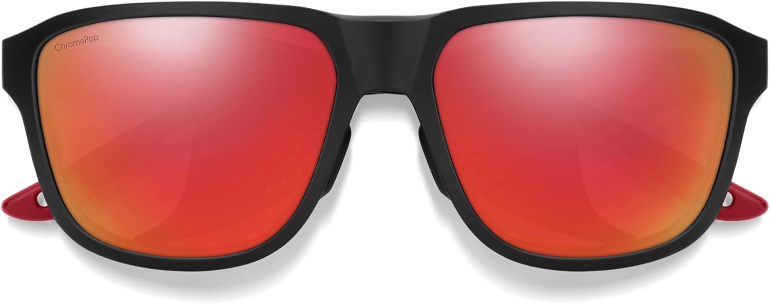 SMITH Embark Sunglasses with ChromaPop Lens Technology – Polarized Sports Sunglasses – Removable Side Shields – Men & Women