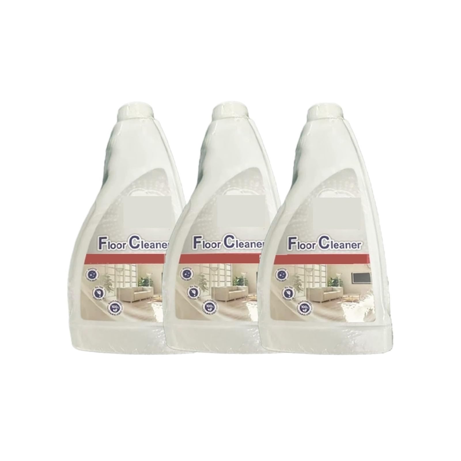 Pvblckjqnxm 3Pcs 480Ml Floor Cleaning Solution, Compatible For Roborock，S8 Pro Ultra S7 Maxv Ultra Vacuum Cleaner Parts Robot Mops(3Pcs 480Ml)