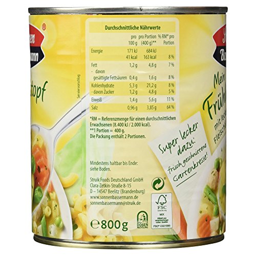 Sonnen Bassermann Frühlingstopf mit leckeren Fleischklößchen, 800 g